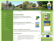 Tablet Screenshot of osternienburgerland.de